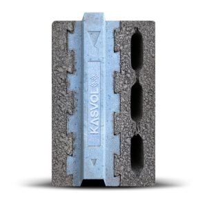 SBC Certified Insulated Groove Volcanic Block – Blue EPS 11.5